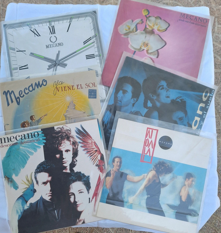 Coleccion completa 6 Lp de Mecano