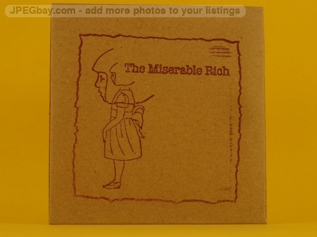 THE MISERABLE RICH P*SSHEAD (L76) 3 Track Card Sleeve Promo CD Single including 