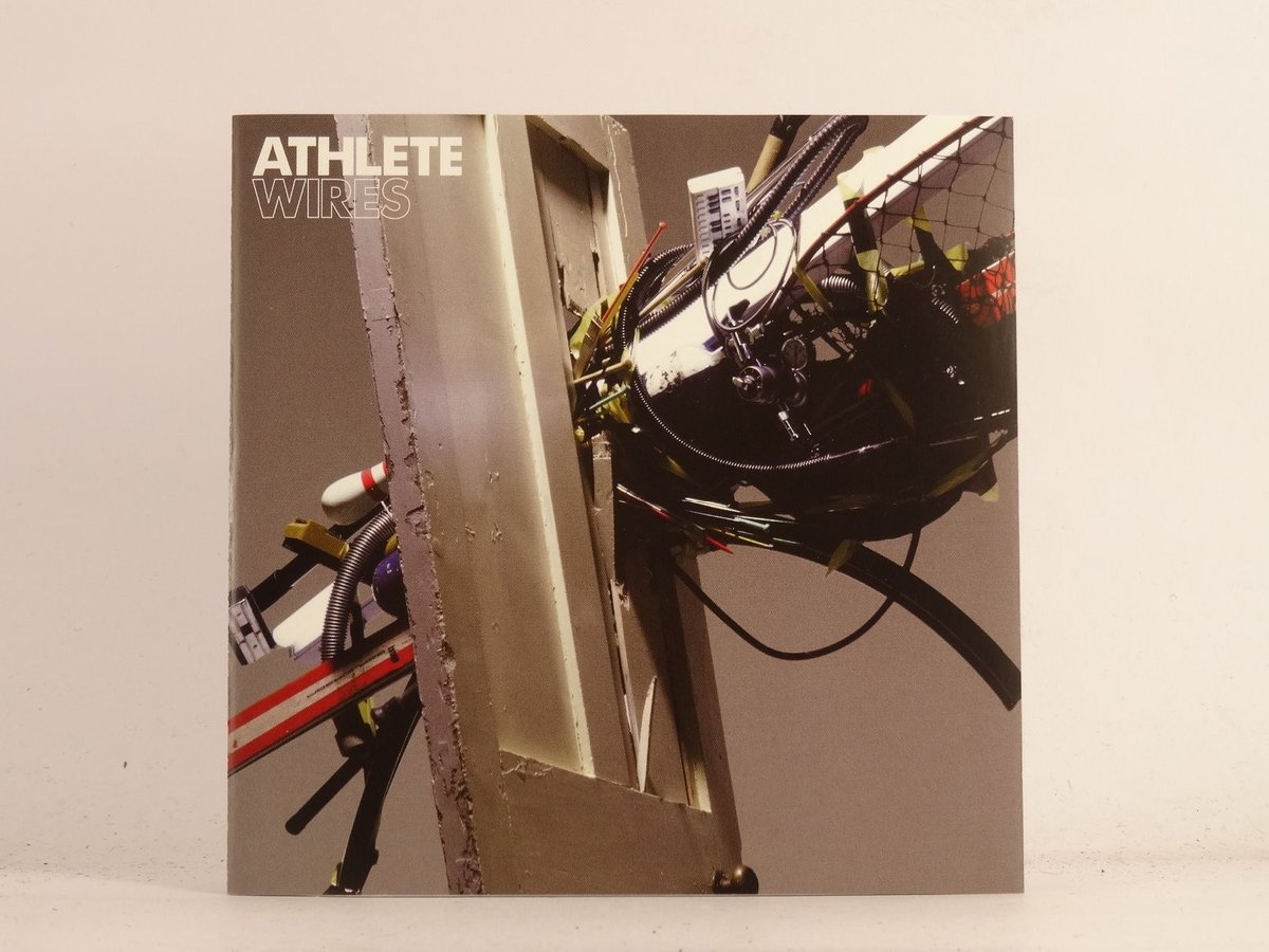 ATHLETE WIRES (K63) 3 Track CD Single plus Picture Sleeve PARLOPHONE