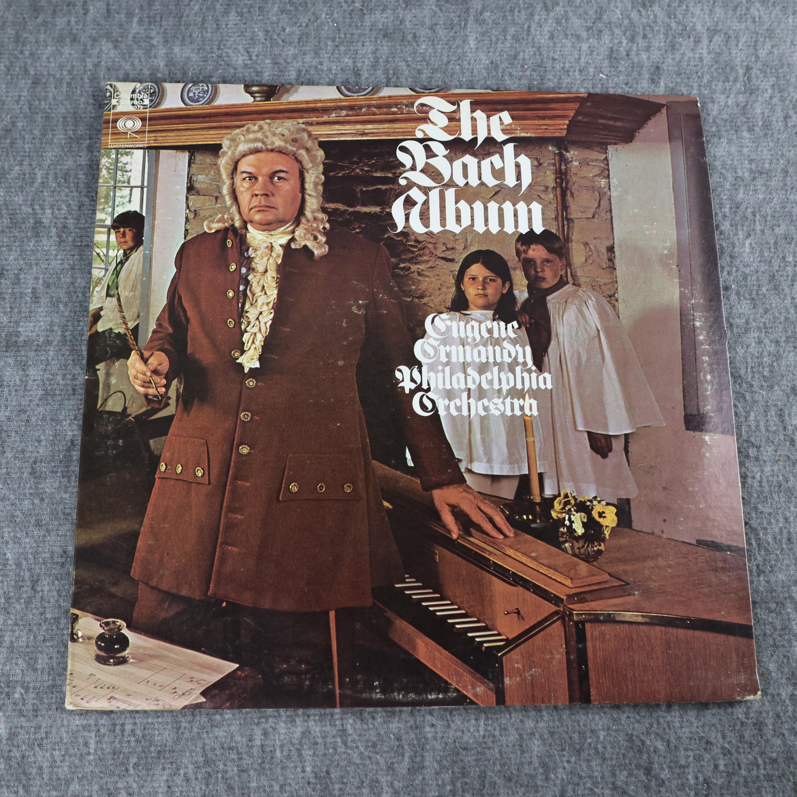 Bach Vinyl Record The Bach Album 2xLP Eugene Ormandy Columbia Masterworks 12"