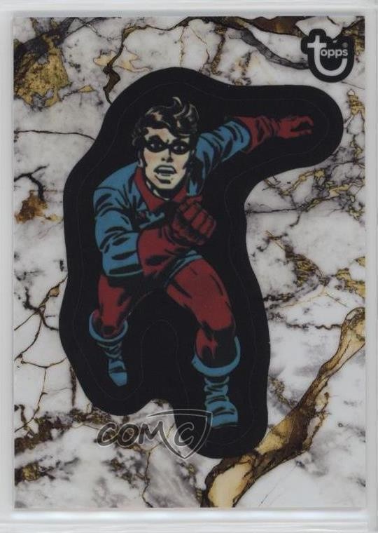 2025 Topps Marvel Comic Book Heroes Golden Anniversary 1976 Bucky Barnes 1gc2