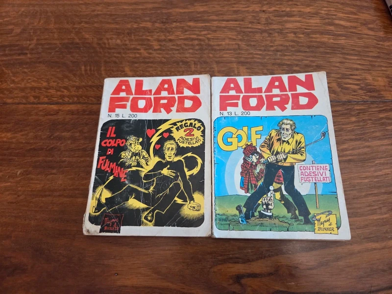 Alan Ford originali n.13 e.15
