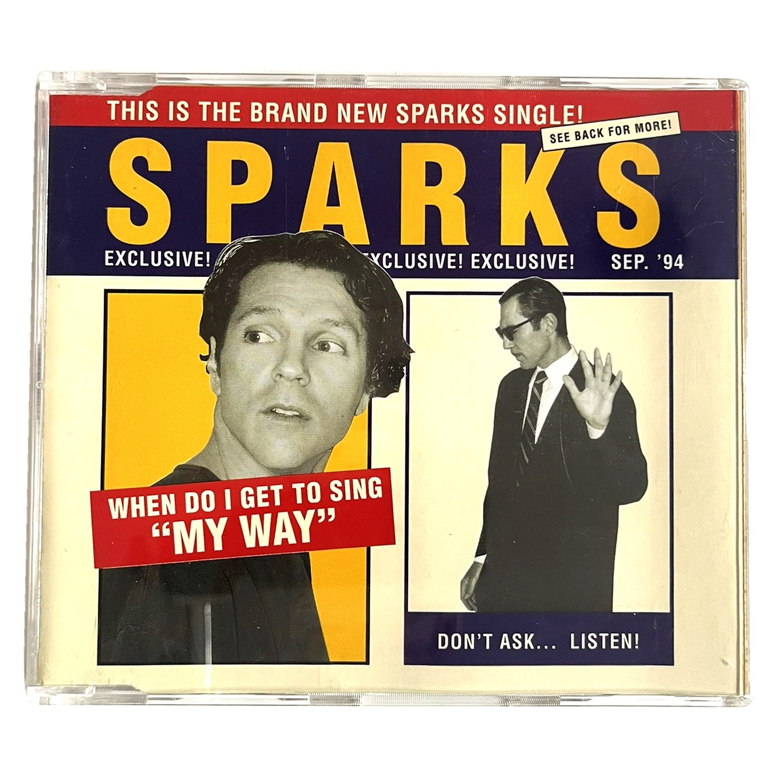 Sparks - When Do I Get To Sing "My Way" | CD | 1994