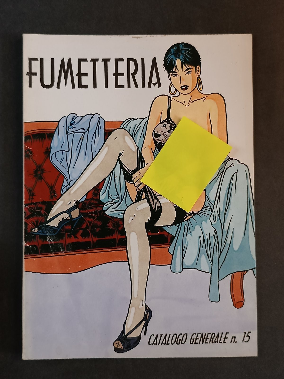 Catalogo Fumetteria Generale n. 15 Copertina Illustrata