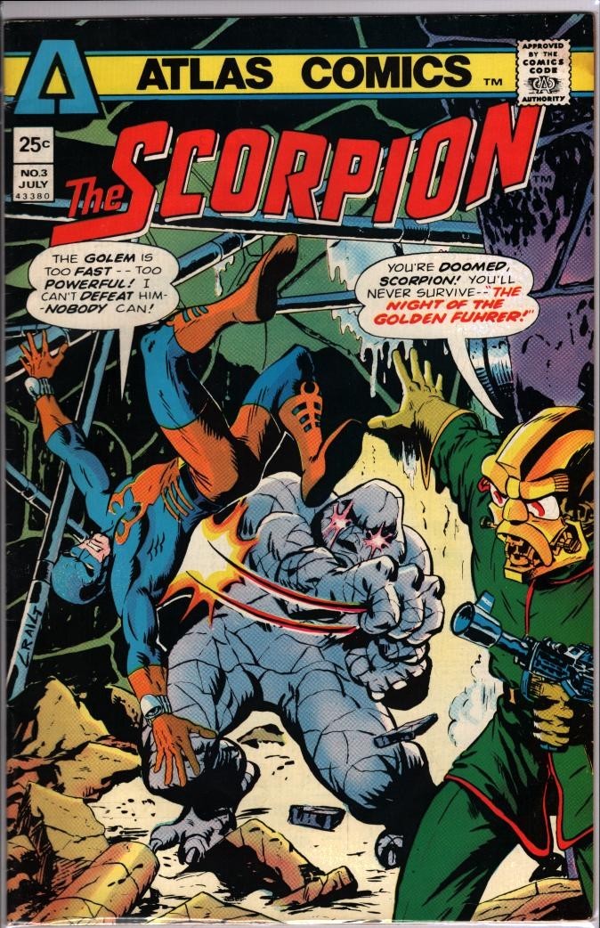 39897: ATLAS SCORPION #3 grado VF