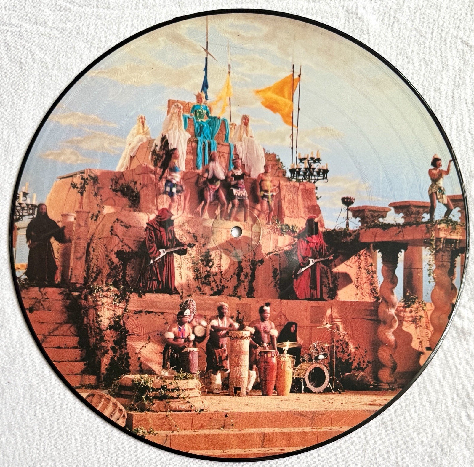 THE KLF -Justified & Ancient/America What Time Is Love- Rare 12" Picture Disc 