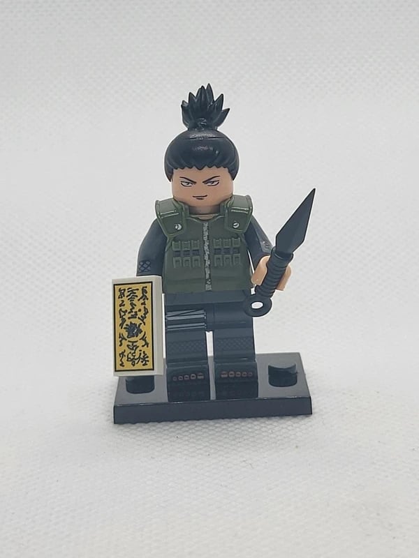 Figurine Type Lego - Naruto Shippuden - Shikamaru Nara (Lego-style Figure)