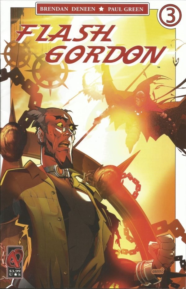 FLASH GORDON #3  (2008) PAUL GREEN VARIANT