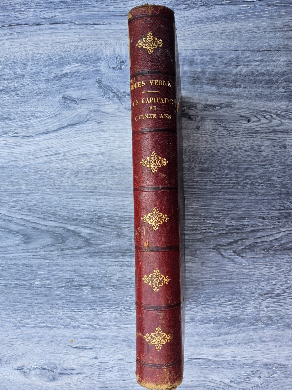 Jules Verne - Un capitaine de quinze ans - Hetzel - in-8° - EO
