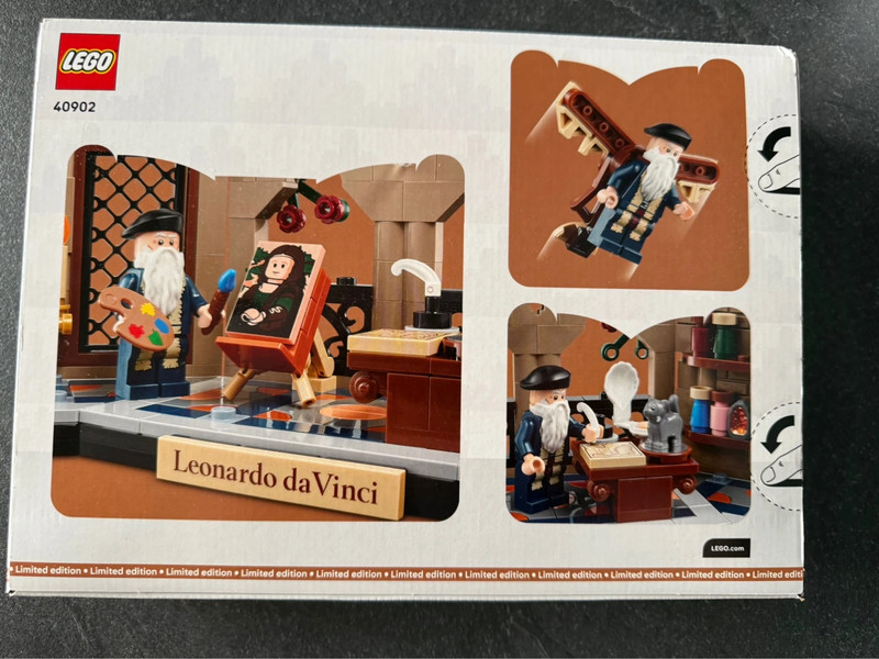 Lego 40902 Tributo Leonardo da Vinci
