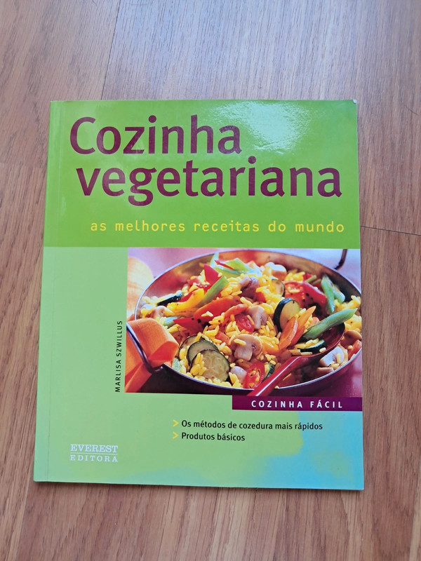 Livro Cozinha Vegetariana - Marlisa Szwillus