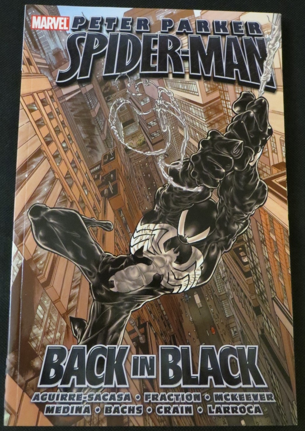 SPIDER-MAN PETER PARKER BACK IN BLACK TPB TP 1st print Crain Larroca 2008 NEW NM