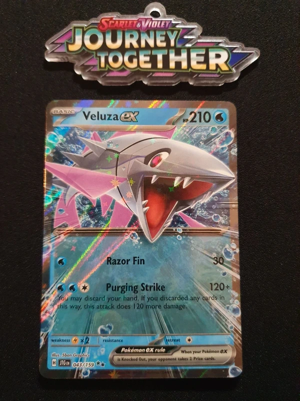 Veluza EX 043/159 (Journey Together) Pokemon