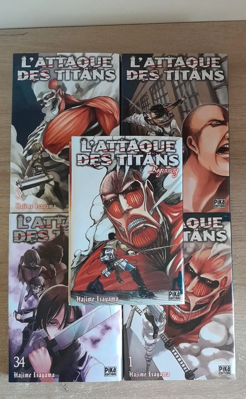 Manga L'attaque des Titans