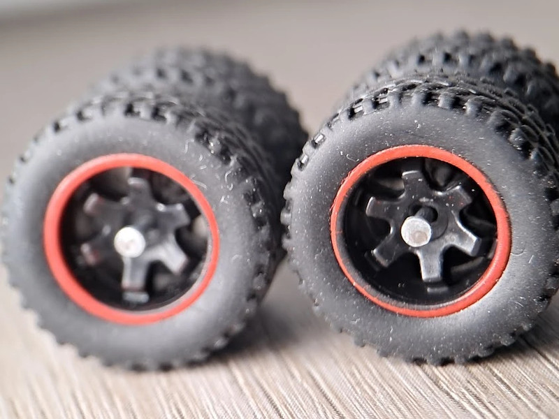 1/64 Redline Off-Road Wheels / Wielen Hot Wheels Custom 4x4