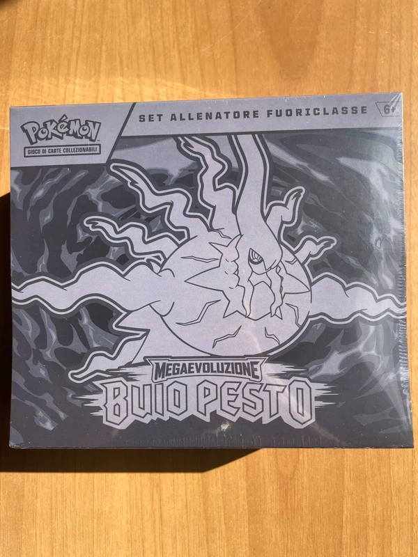 Pokémon ETB Buio Pesto Elite Trainer Box Pitch Black Italiano Sealed