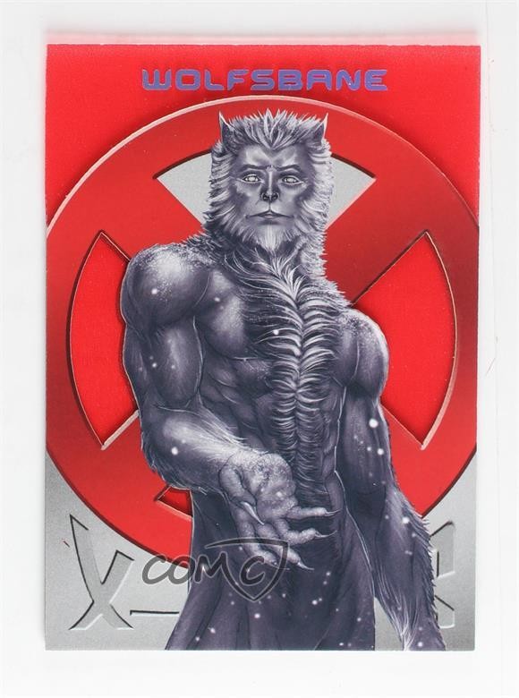 Fleer Ultra Marvel X-Men X-Cuts 2018 rosso 43/99 Wolfsbane #XC7 0d44