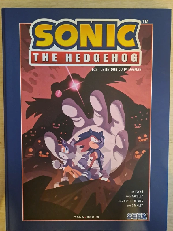 Comics Sonic the Hedgehog tome 2 Le retour du Dr Eggman VF Mana Books