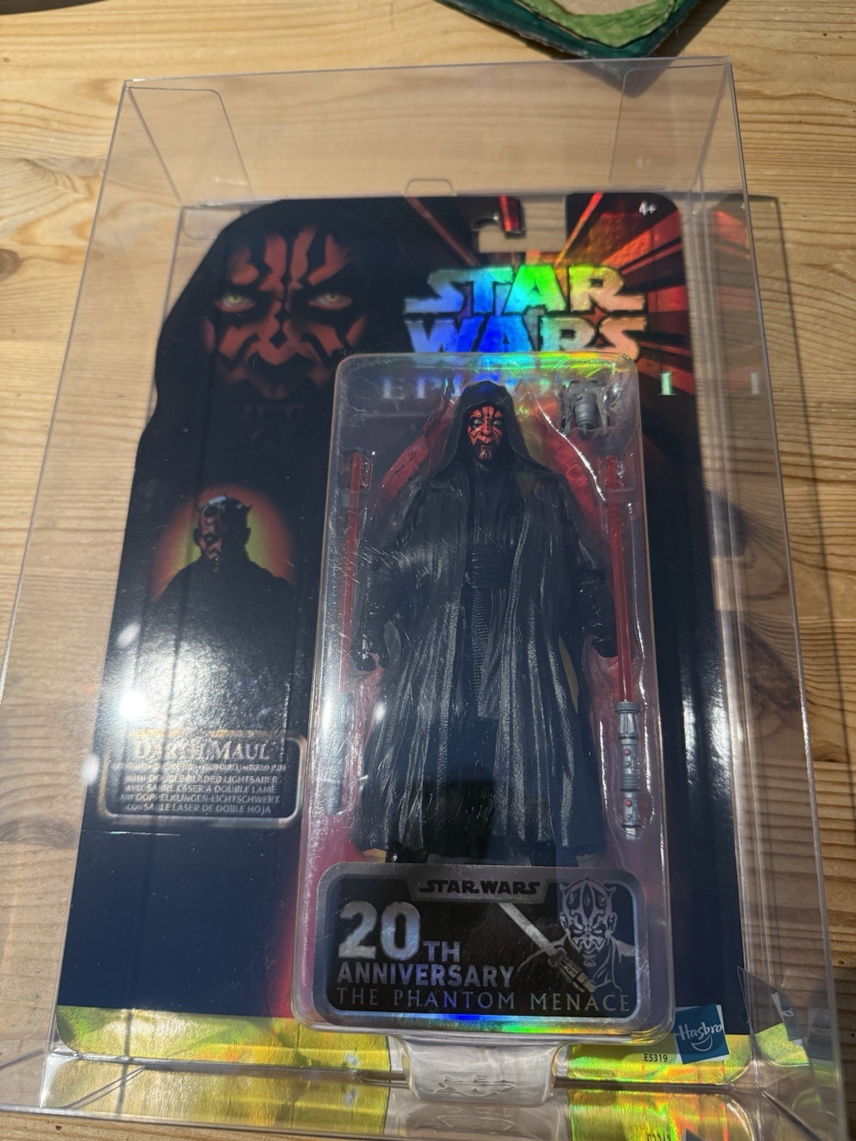 Star Wars 20th Anniversary Darth Maul 6" Figure Phantom Menace black series 