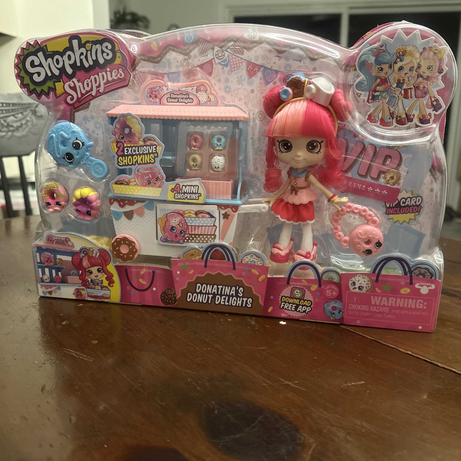 Shopkins Shoppies Donatina's Donuts Delight Playset Nuovo Sigillato Spedizione Veloce