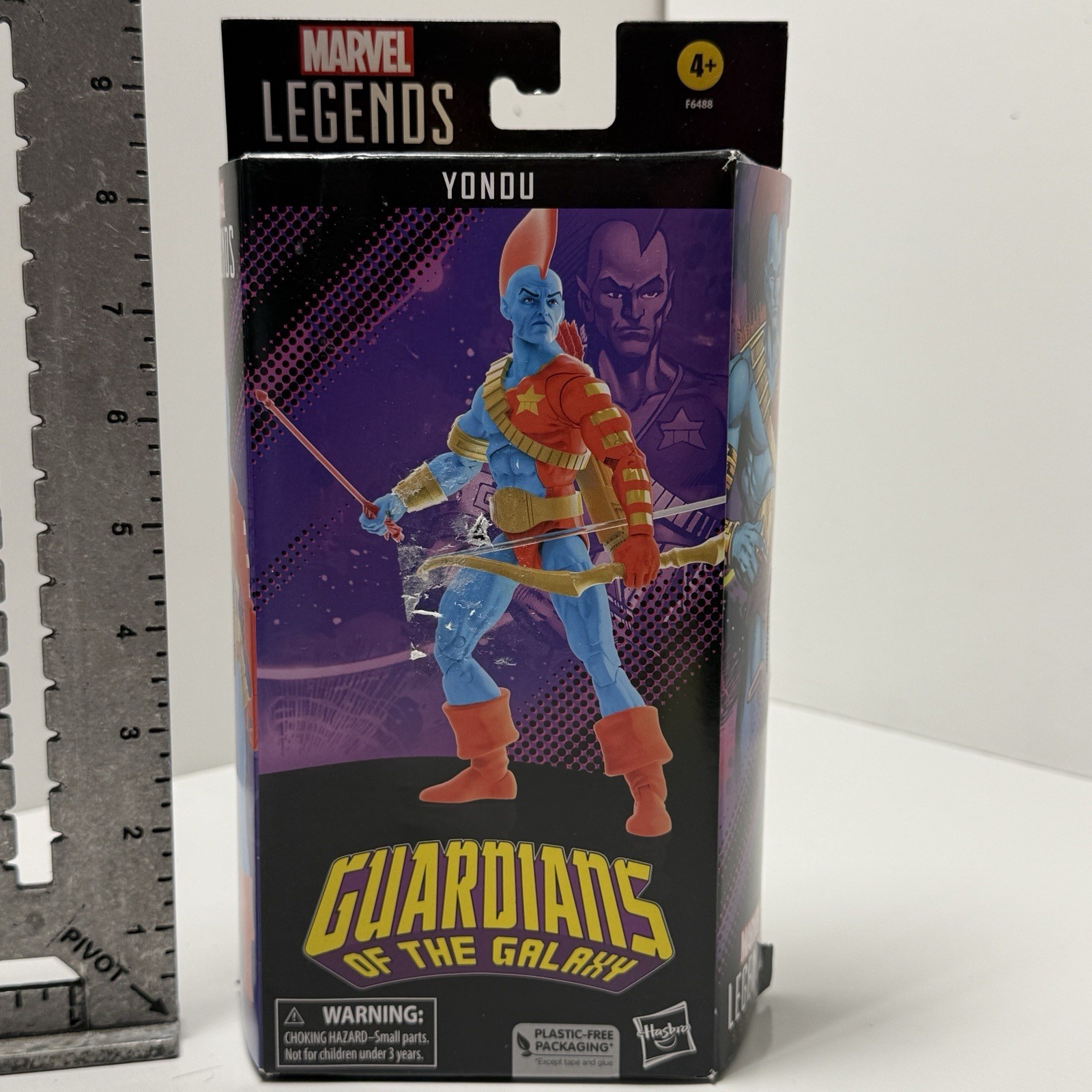 Hasbro Marvel Legends 6" Walmart Yondu Guardiani della Galassia 2023 nuovo con scatola