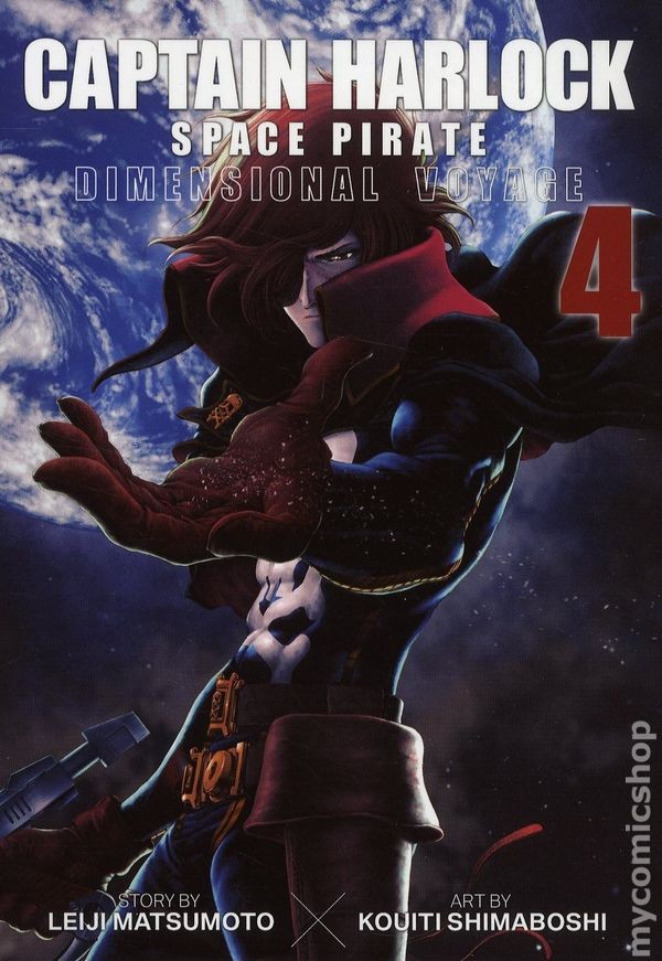 Capitano Harlock Space Pirate Viaggio Dimensionale GN #4-1ST VF 2018 Immagine Stock