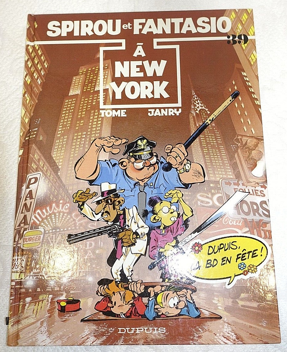 Spirou et Fantasio a New York fumetto francese Tome gennaio 1994