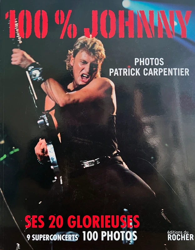Livre Johnny Hallyday 100%
