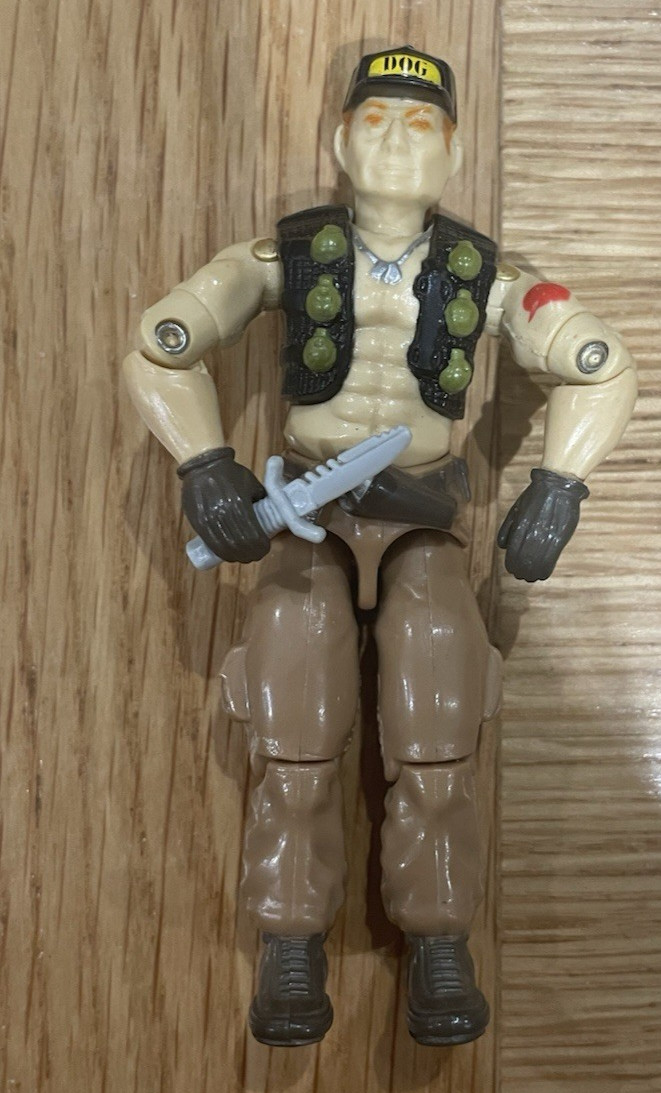 GI Joe Action Force Steam Roller Mobile Command Center Driver 1987