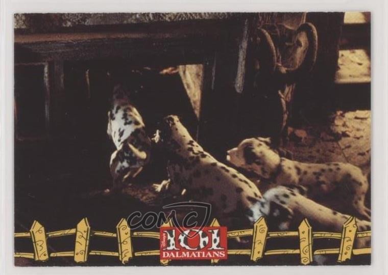 SkyBox 101 Dalmatians Crudelia's Evil Plan #19 q5u 1996