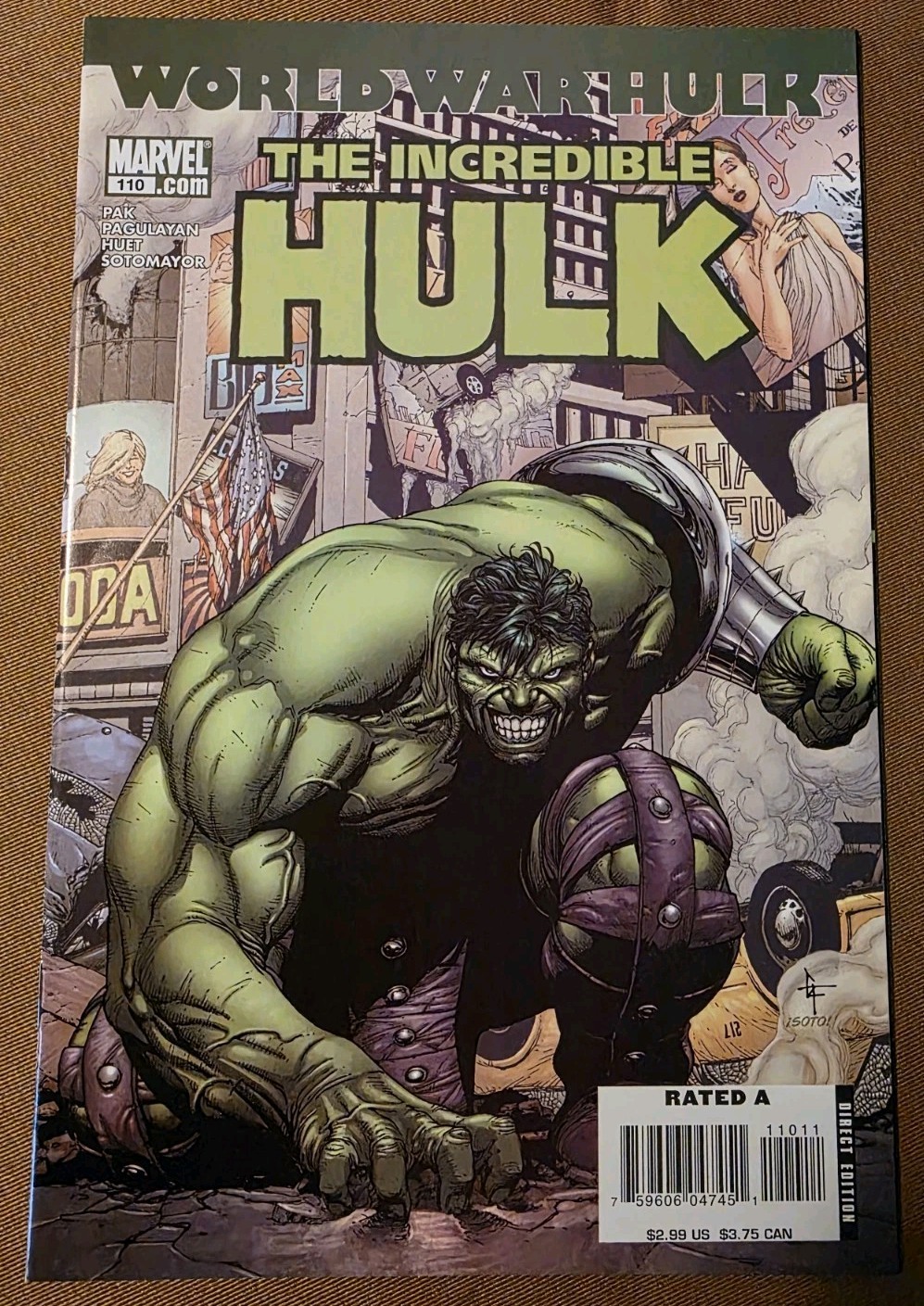 L'Incredibile Hulk #110 (2007) Edizione Diretta 