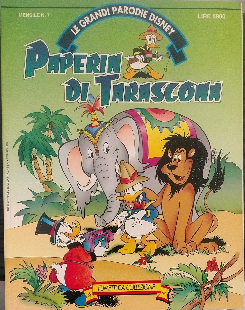 Le grandi Parodie Disney - Paperin di Tarascona n° 7