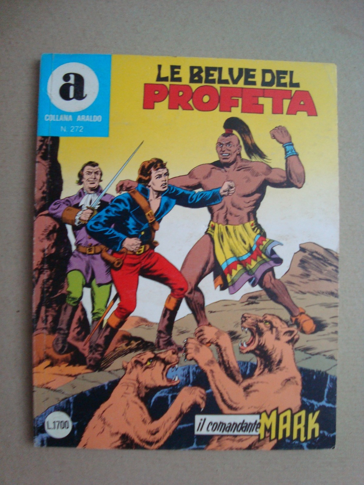 collana araldo comandante mark n° 272 ed.araldo 1989
