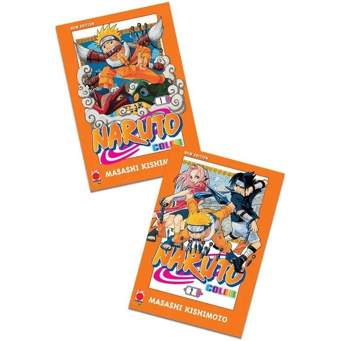 Manga: Naruto Color New Edition 1-2 Bundle Planet Manga