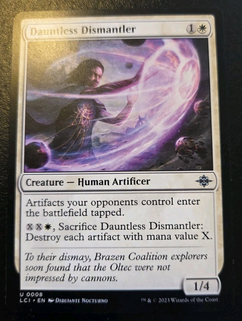 Dauntless Smontler 0008 Non Comune Le Caverne Perdute di Ixalan MTG