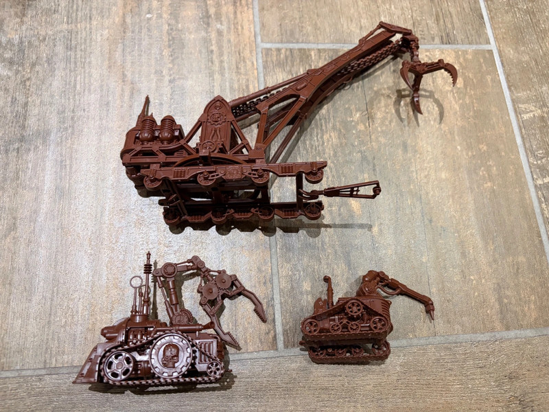 Galvanic Servohaulers décors Games Workshop