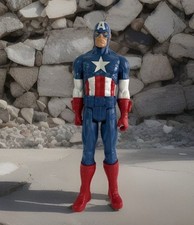 Captain America Action Figure Super Hero 2013 Marvel Comics Hasbro 12"