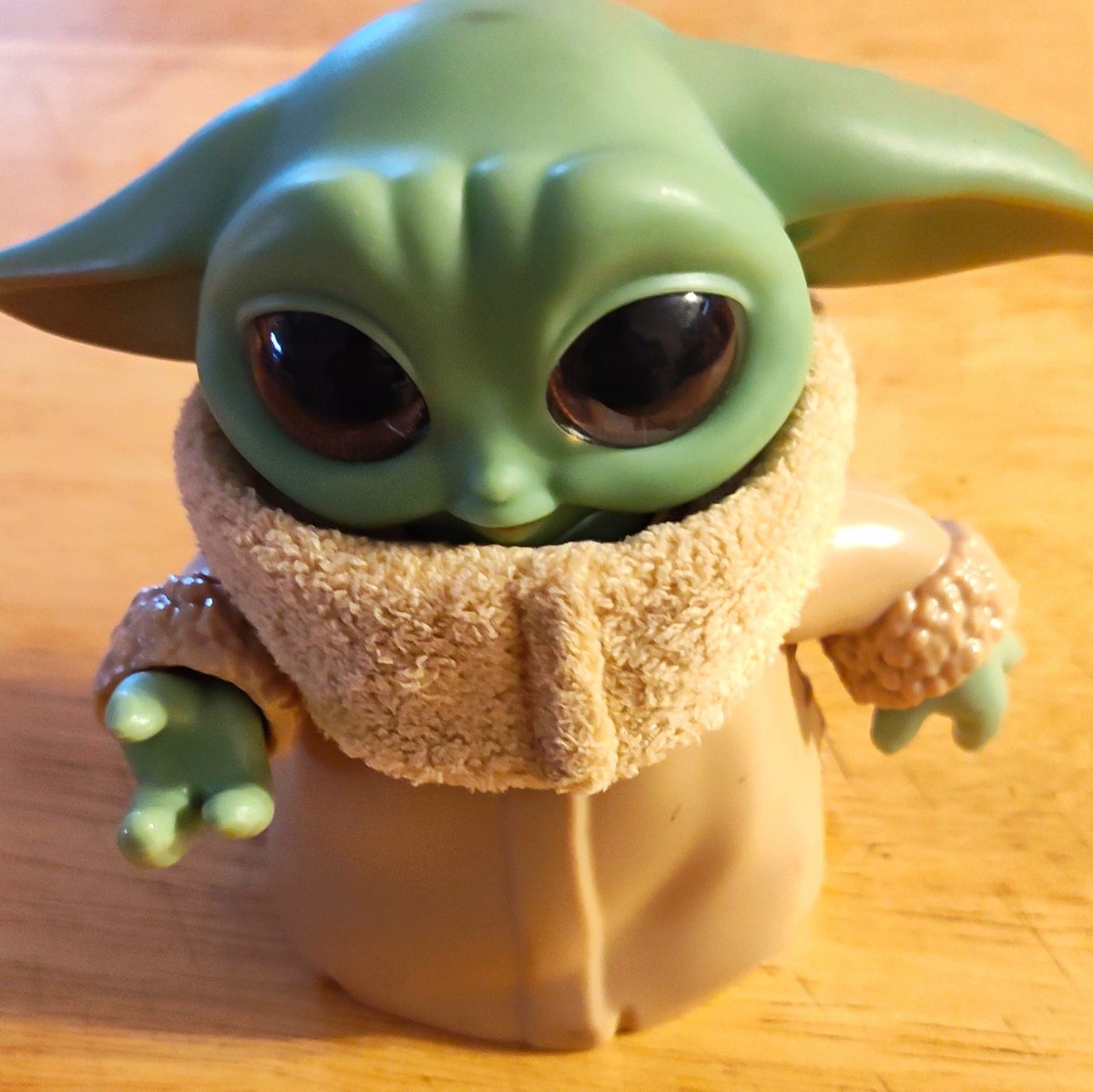 Hasbro Star Wars Modellino Grogu (Il Bambino) Plastica Verde/Beige 2022