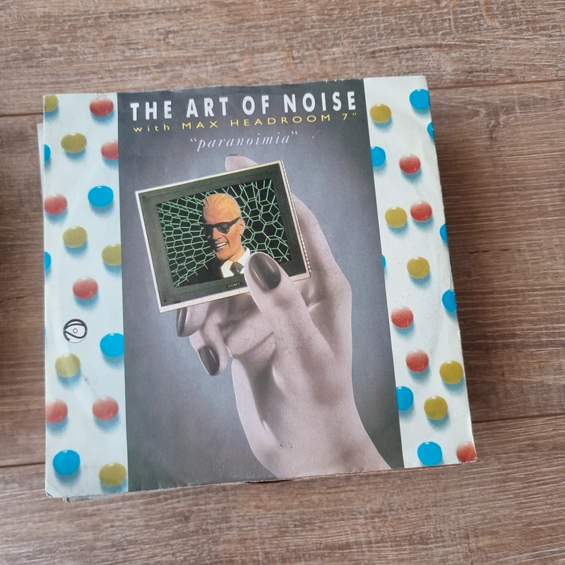 7" The Art Of Noise With Max Headroom – Paranoimia