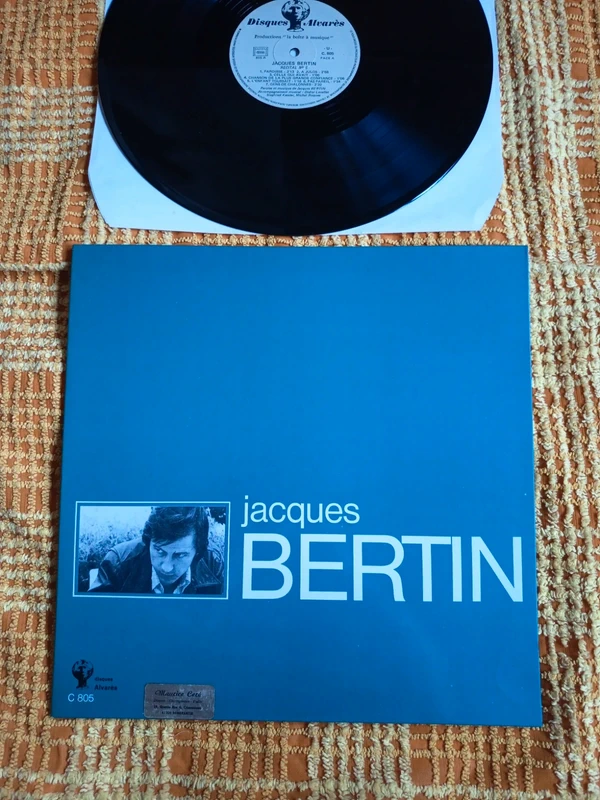 Jacques Bertin. - disque vinyle 33t LP