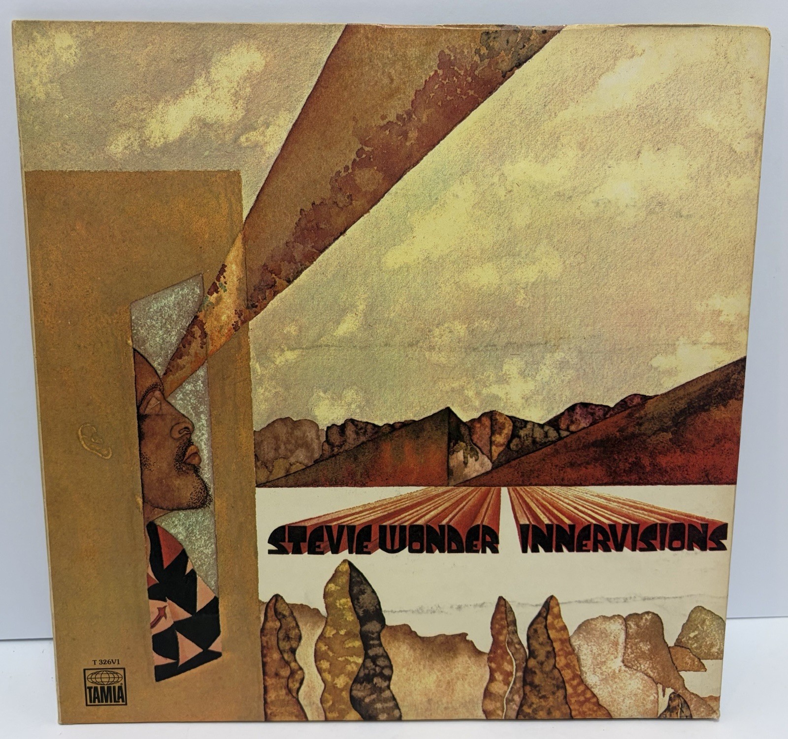 Stevie Wonder Innervisions LP Vinyl 1973 US 1st Press Kendun KMB RE-2 Gatefold