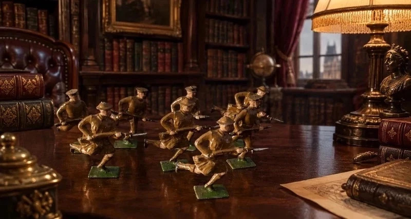 Britains Soldiers WWI British Infantry Set 1930’s