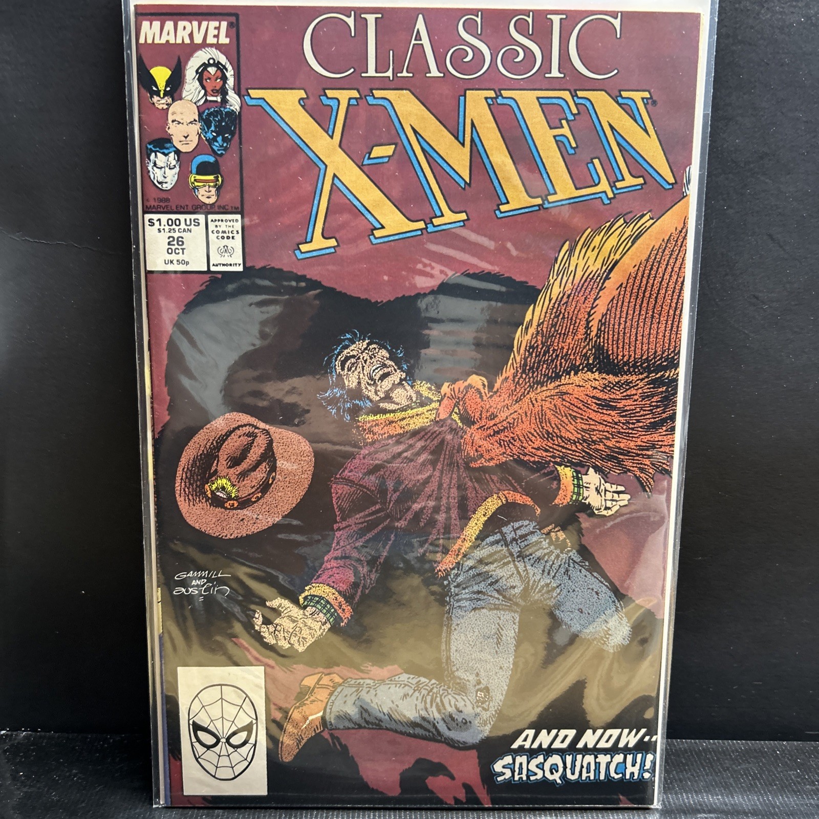 Fumetto classico X-Men #26 Marvel Comics 1988