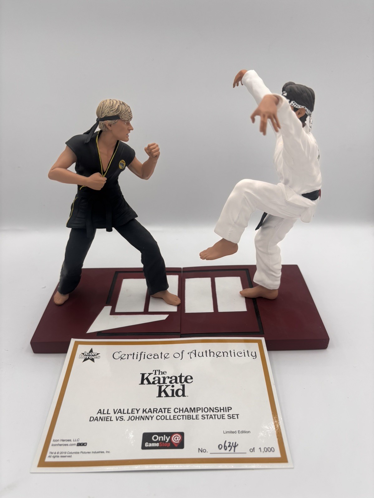  GameStop Esclusiva Icon Heroes Karate Kid Daniel vs. Johnny 634 di 1000