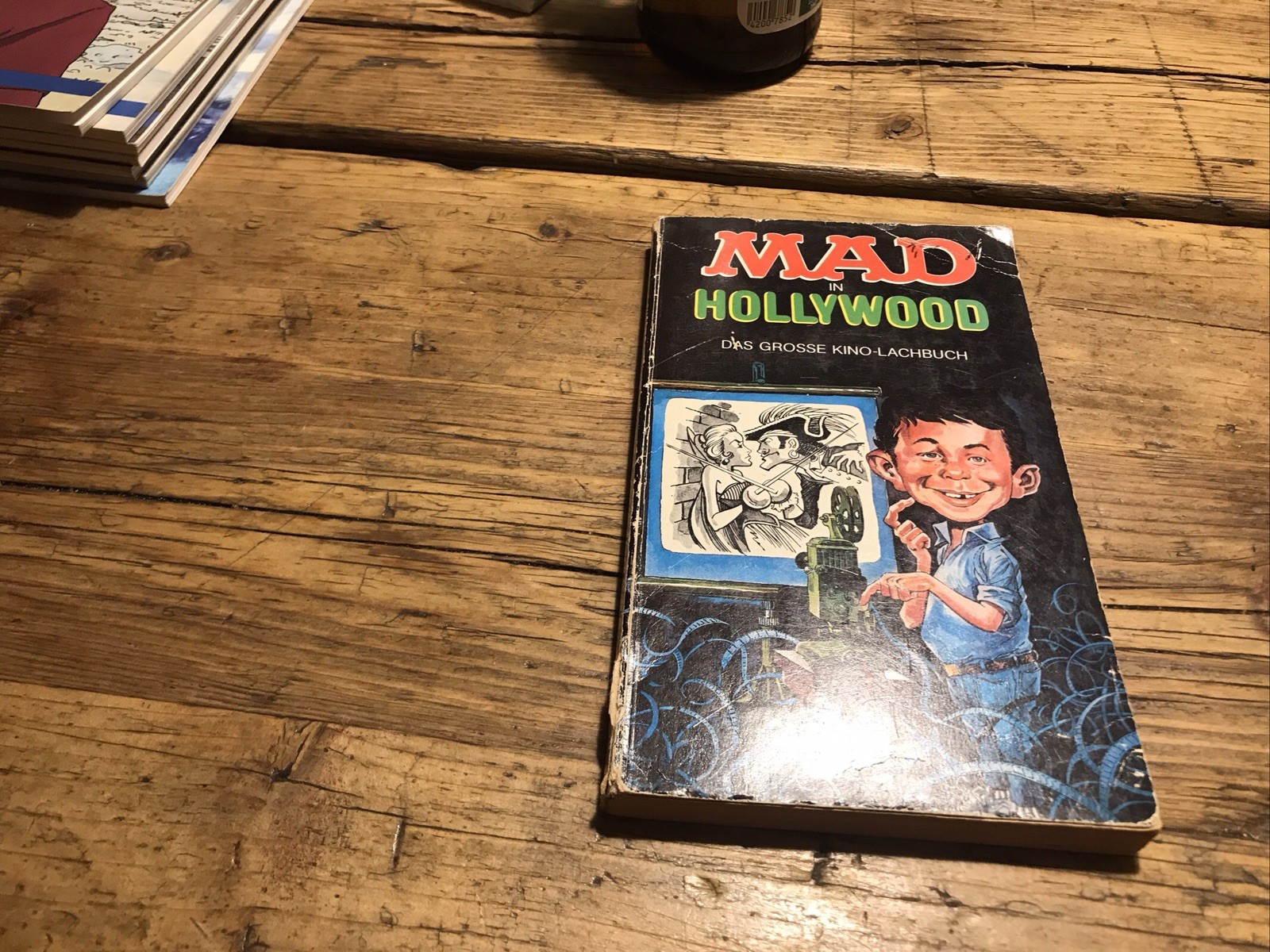 Libro tascabile originale MAD Mad in Hollywood - Il grande cinema libro delle risate 