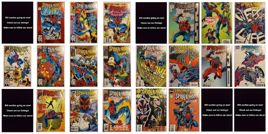 SPIDER-MAN 2099 1-5 7 14-16 21 25-27 29-33 1° COMPLETO MIGUEL OHARA ALCUNE EDICOLE