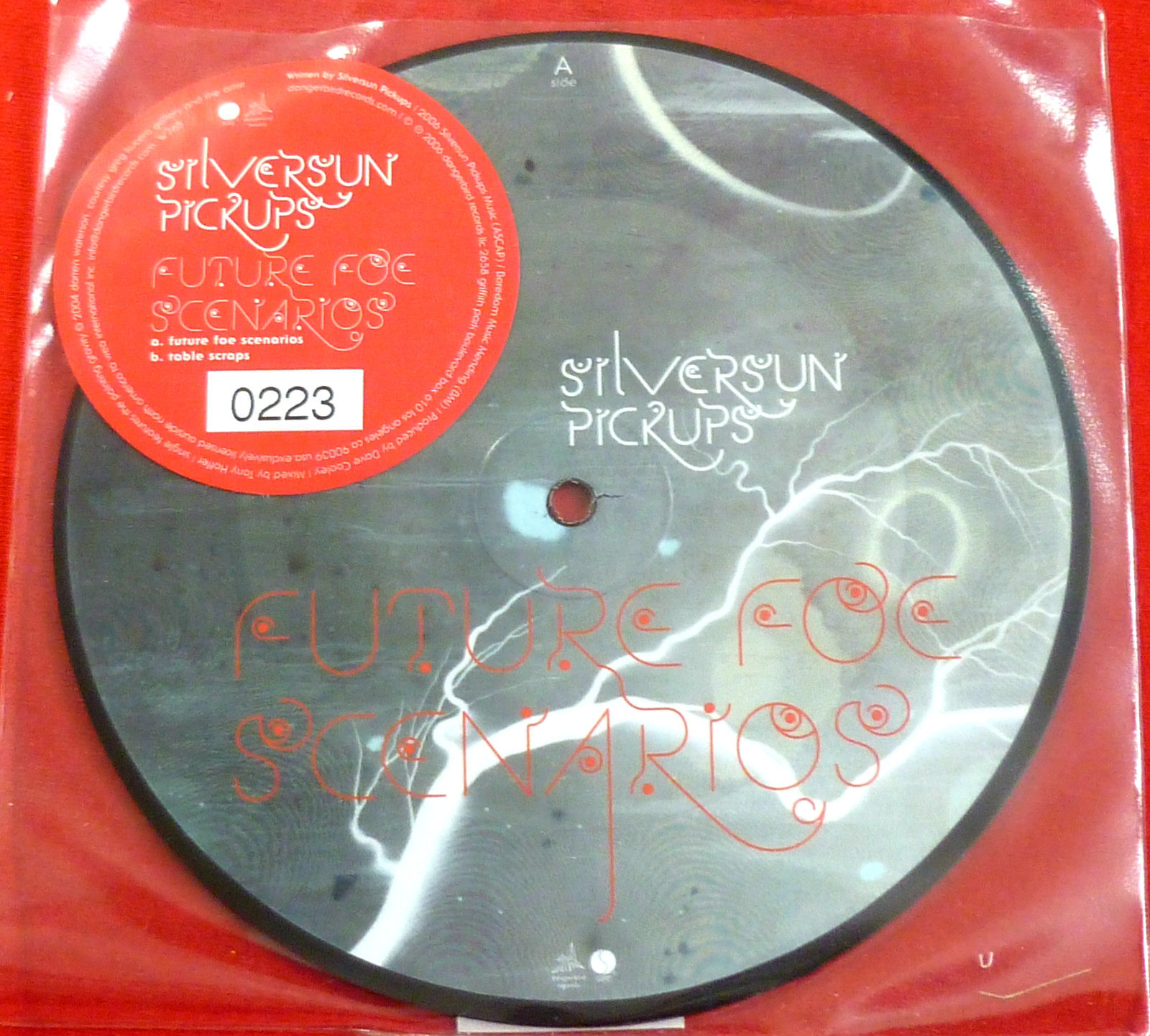 SILVERSUN PICKUPS - Future Foe Scenarios - UK 7" Picture Disc