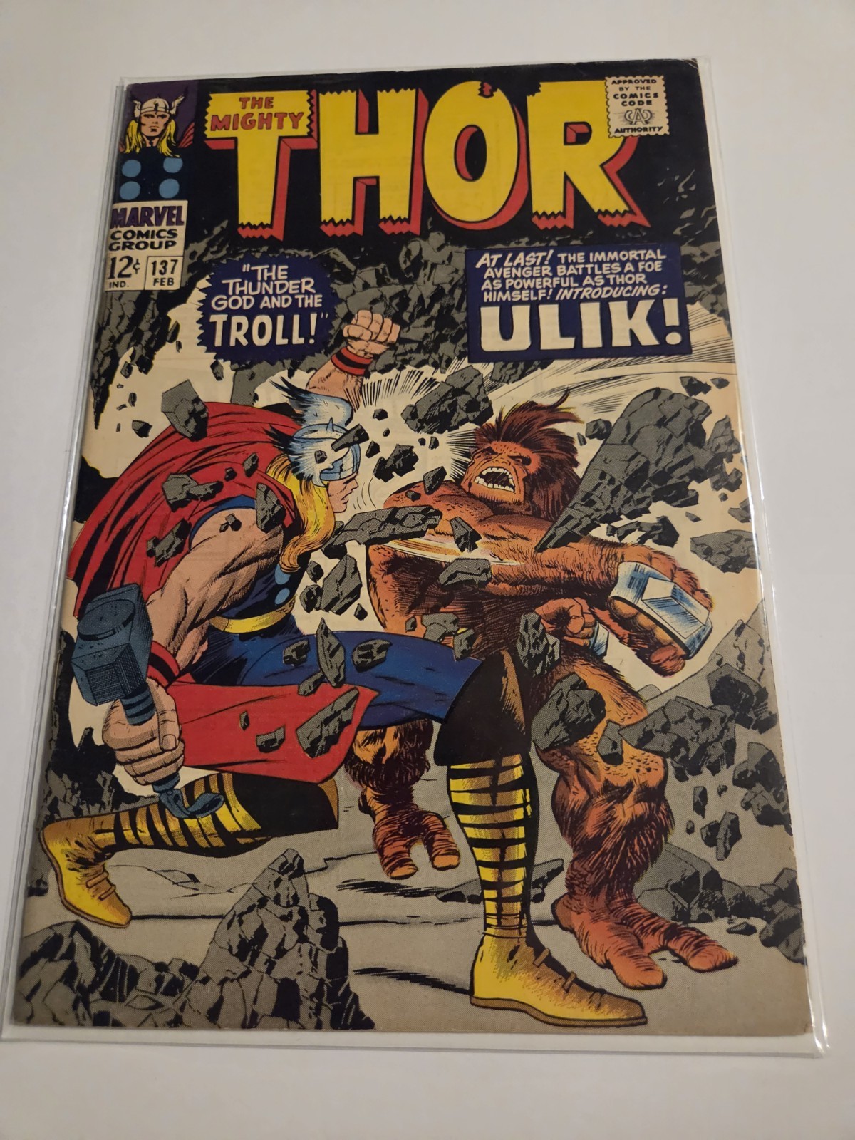 The Mighty Thor #137 Marvel febbraio 1967