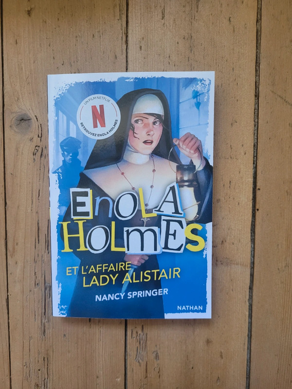 Livre: Enola Holmes et l'affaire Lady Alistair (neuf)