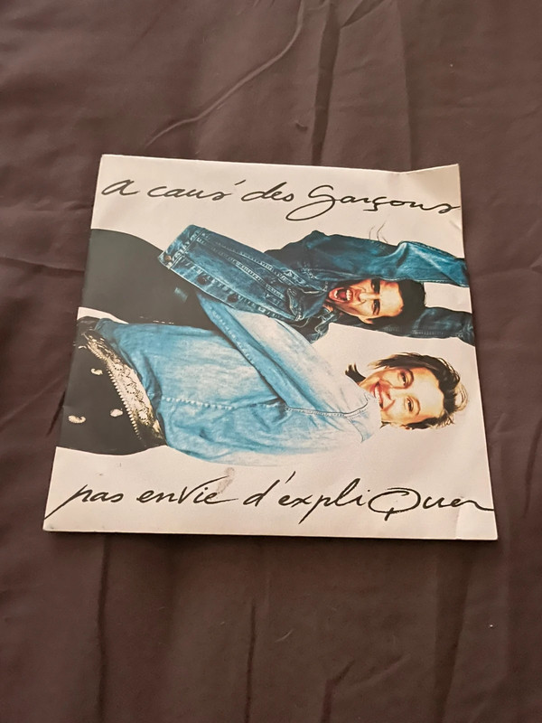 Disque à caus’ des garçons
